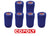 12 rolls cohesive bandages 10cm x 4.5m Copoly blue